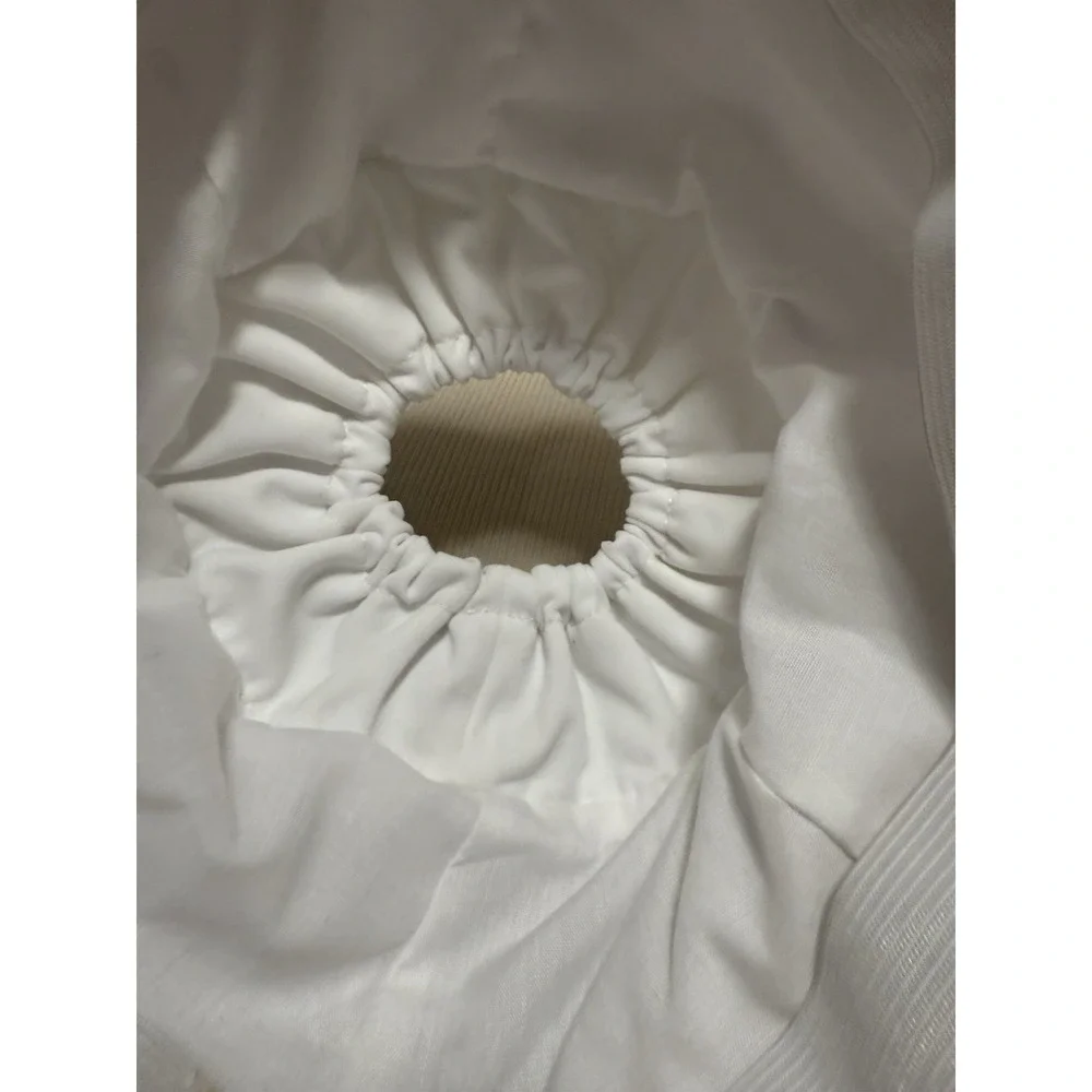 Cappelli Sports One Size Baseball Hat NEW WITH TAG Ponytail‎ Bun White